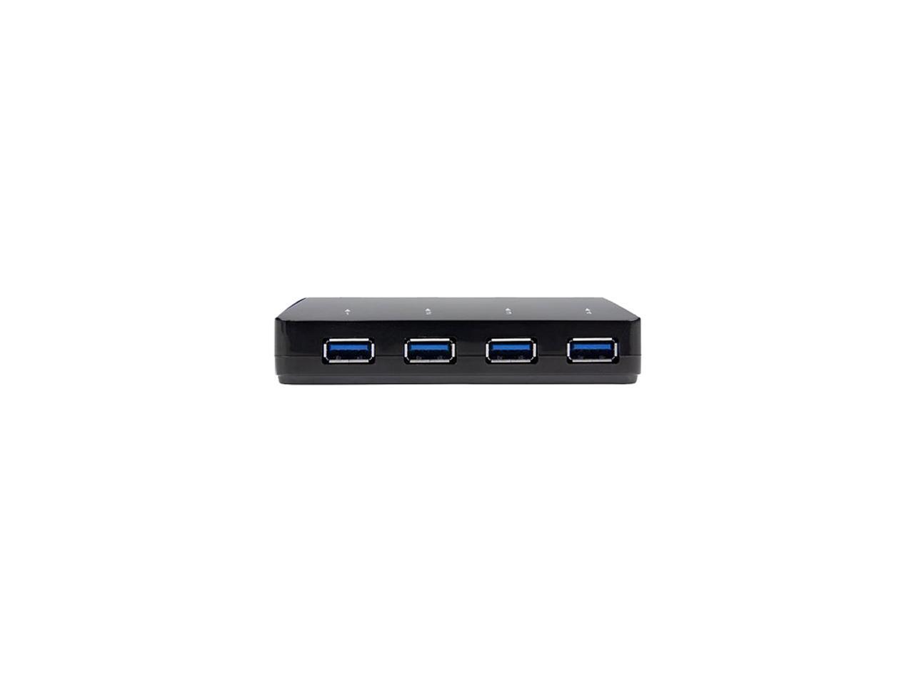 StarTech.com ST53004U1C 4-Port USB 3.0 Hub plus Dedicated Charging Port - 1 x 2.4A Port
