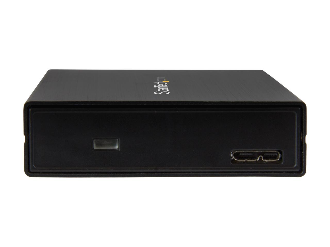 StarTech S251BU31315 2.5" USB-C Hard Drive Enclosure - USB 3.1 Type C - with USB-C and USB-A Cable - USB 3.0 HDD Enclosure