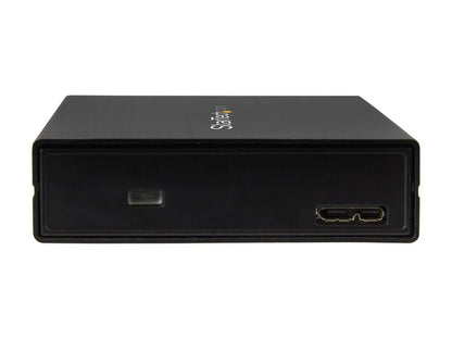StarTech S251BU31315 2.5" USB-C Hard Drive Enclosure - USB 3.1 Type C - with USB-C and USB-A Cable - USB 3.0 HDD Enclosure