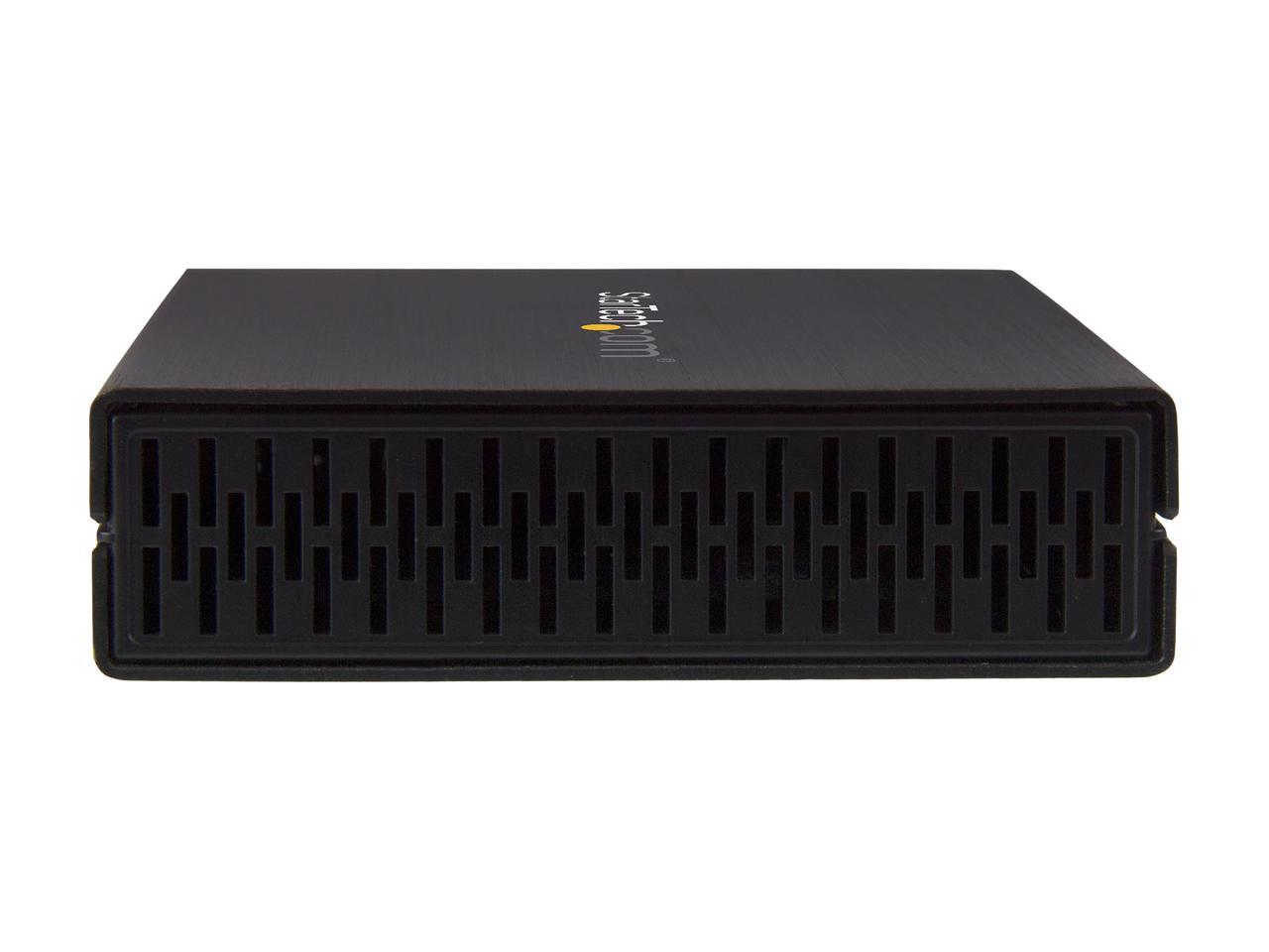 StarTech S251BU31315 2.5" USB-C Hard Drive Enclosure - USB 3.1 Type C - with USB-C and USB-A Cable - USB 3.0 HDD Enclosure