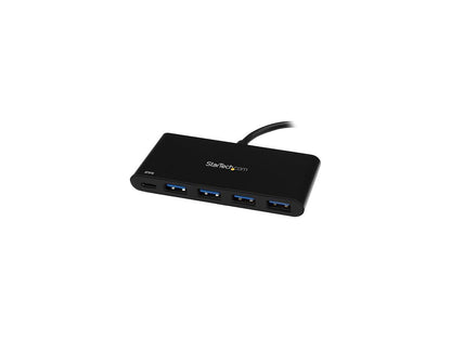 StarTech.com HB30C4AFPD 4 Port USB C Hub w/ Power Delivery - USB-C to 4x A - 4 Port USB Hub - USB 3.0 Hub - USB-C to USB Adapter - USB Multiport Hub