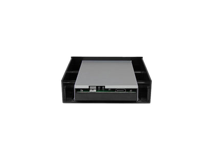 StarTech S251BU31REM StarTech.com Hot Swap Hard Drive Bay - Black Aluminum - 2.5" SSD HDD - for 5.25 / 3.5" Bay - SATA Backplane - Hard Drive Rack
