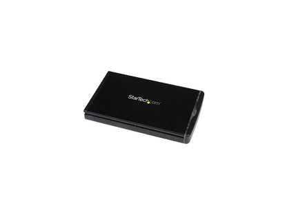StarTech S251BU31REM StarTech.com Hot Swap Hard Drive Bay - Black Aluminum - 2.5" SSD HDD - for 5.25 / 3.5" Bay - SATA Backplane - Hard Drive Rack