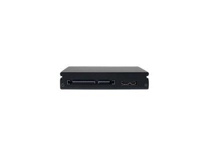 StarTech S251BU31REM StarTech.com Hot Swap Hard Drive Bay - Black Aluminum - 2.5" SSD HDD - for 5.25 / 3.5" Bay - SATA Backplane - Hard Drive Rack
