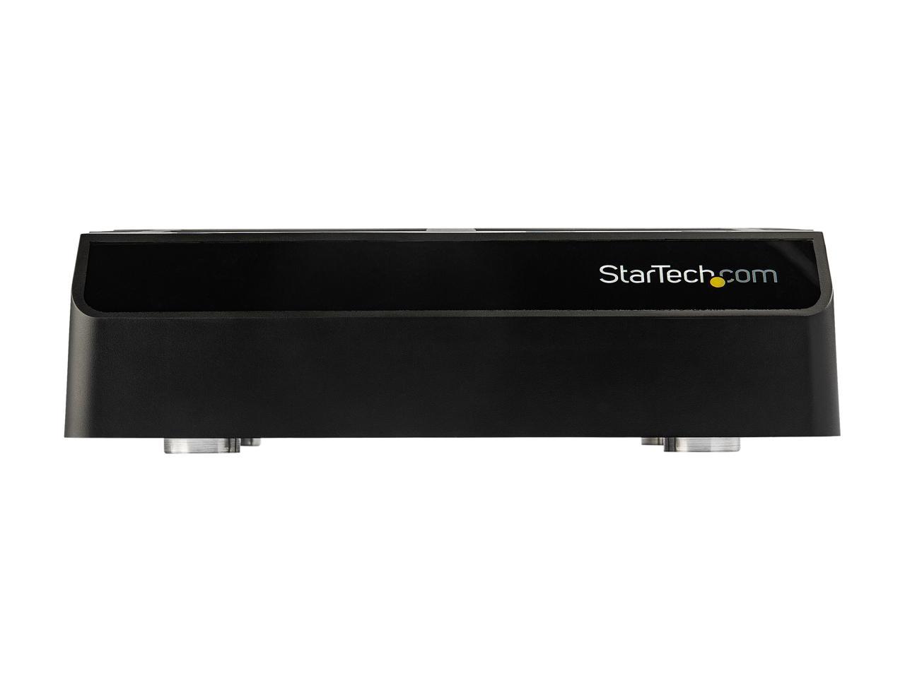 StarTech.com SDOCK4U313 4 Bay SATA HDD Docking Station - For 2.5in / 3.5in SSD / HDD - USB 3.1 (10Gbps) - USB-C / USB-A - Hard Drive Docking Station