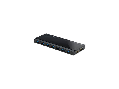 TP-Link Powered USB Hub 3.0 with 7 USB 3.0 Data Ports and 2 Smart Charging USB Ports. Compatible with Windows, Mac, Chrome & Linux OS, with Power On/Off Button, 12V/4A Power Adapter(UH720)