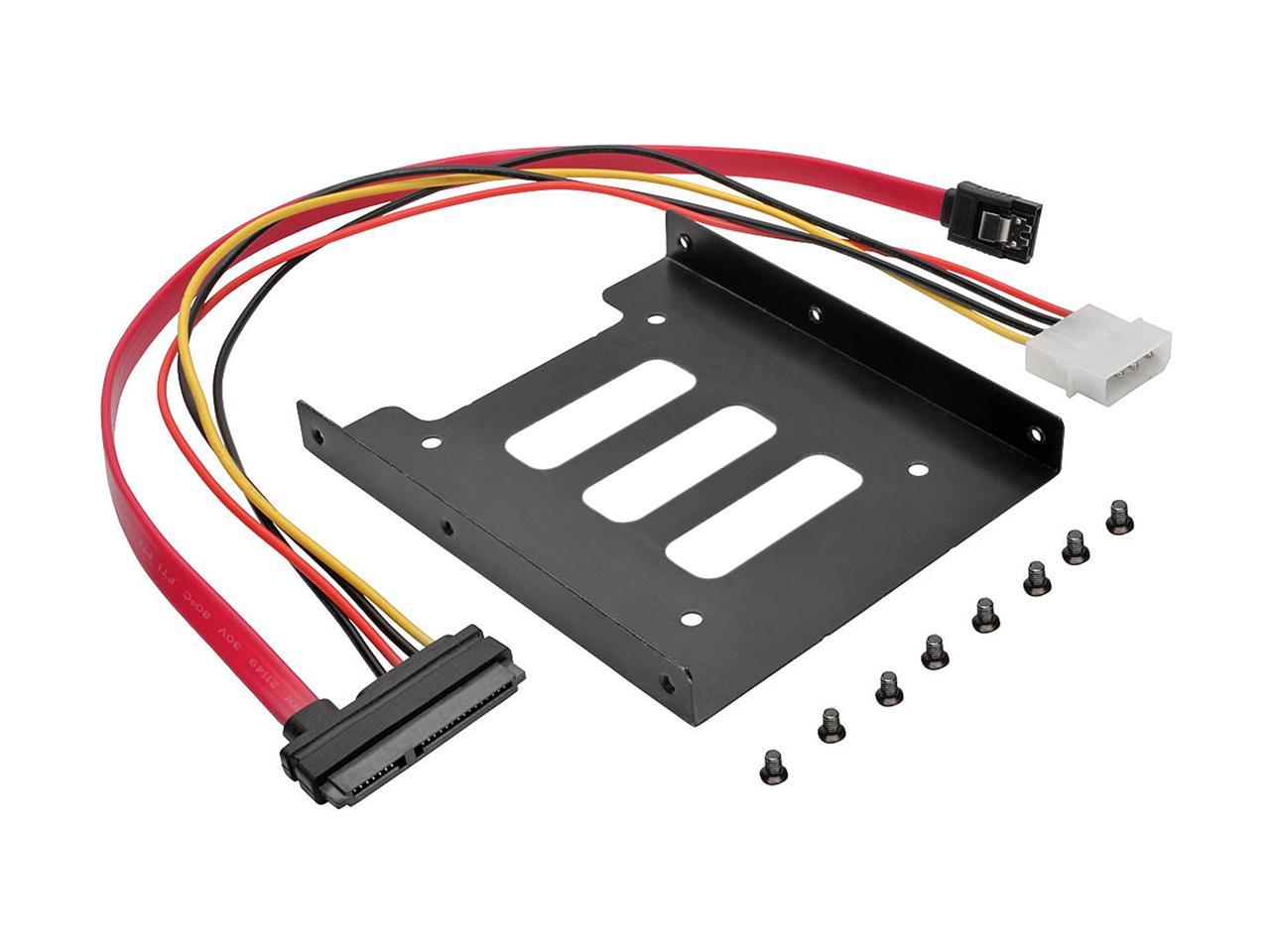 Tripp Lite 2.5 Inch SATA Hard Drive to 3.5 Inch Drive Bay Mounting Kit (P948-BRKT25)