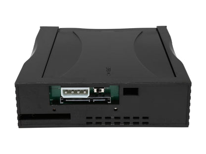 Athena Power MR-125PBÂ 3.5" HDD Hot-Swap Mobile Rack Converts 1 x 5.25" to 1 x 3.5" SATA/SAS 6Gb/s HDD with LED Indicator & 1 x 80mm Slim Fan - OEM