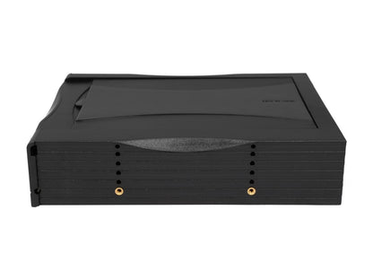 Athena Power MR-125PBÂ 3.5" HDD Hot-Swap Mobile Rack Converts 1 x 5.25" to 1 x 3.5" SATA/SAS 6Gb/s HDD with LED Indicator & 1 x 80mm Slim Fan - OEM