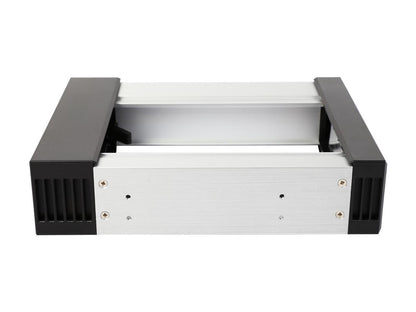 Athena Power MR-16TLAB 3.5" HDD Trayless Hot-Swap Mobile Rack Converts 1 x 5.25" to 1 x 3.5" SATA/SAS 6Gb/s HDD - Aluminum Cage & Bezel w/ Security Keylock & LED Indicator