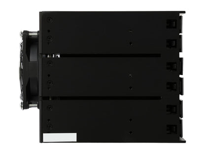 Athena Power BP-SAC31225AVL 2.5" HDD/SSD Hot-Swap Backplane Module Converts 3 X 5.25" to 12 X 2.5" SAS/SATA 6Gb/s HDD/SSD - Aluminum Cage, Drive Tray & Bezel w/ Security Keylock, 80mm Fan & LED Indica - OEM