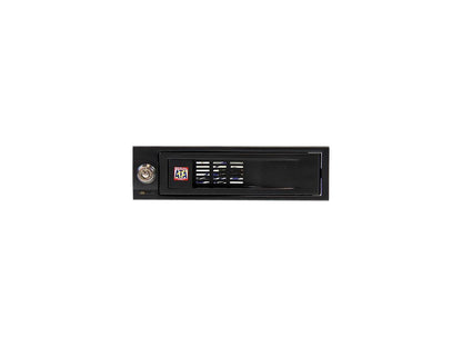 StarTech.com HSB100SATBK 5.25in Trayless Hot Swap Mobile Rack for 3.5in Hard Drive - Internal SATA Backplane Enclosure