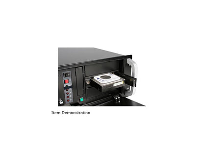 StarTech.com HSB100SATBK 5.25in Trayless Hot Swap Mobile Rack for 3.5in Hard Drive - Internal SATA Backplane Enclosure