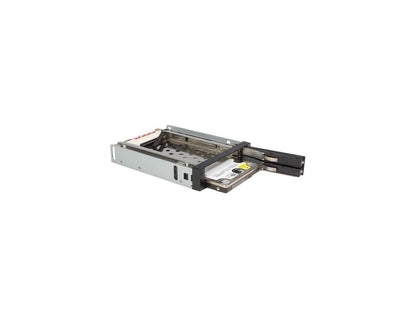 StarTech.com HSB220SAT25B 2 Drive 2.5in Trayless Hot Swap SATA Mobile Rack Backplane - Dual Drive SATA Mobile Rack Enclosure for 3.5 HDD