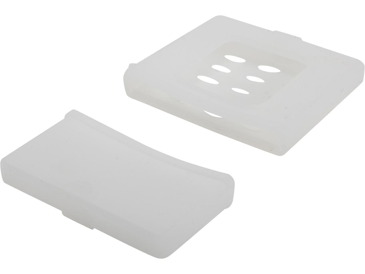 StarTech HDDSLEV25 2.5in Silicon Laptop Hard Drive Protector Sleeve with Connector Cap