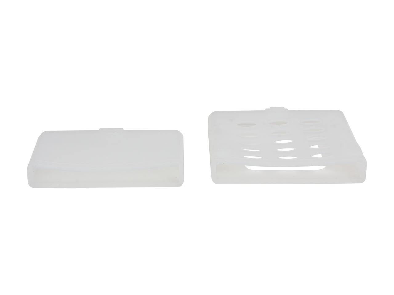 StarTech HDDSLEV25 2.5in Silicon Laptop Hard Drive Protector Sleeve with Connector Cap