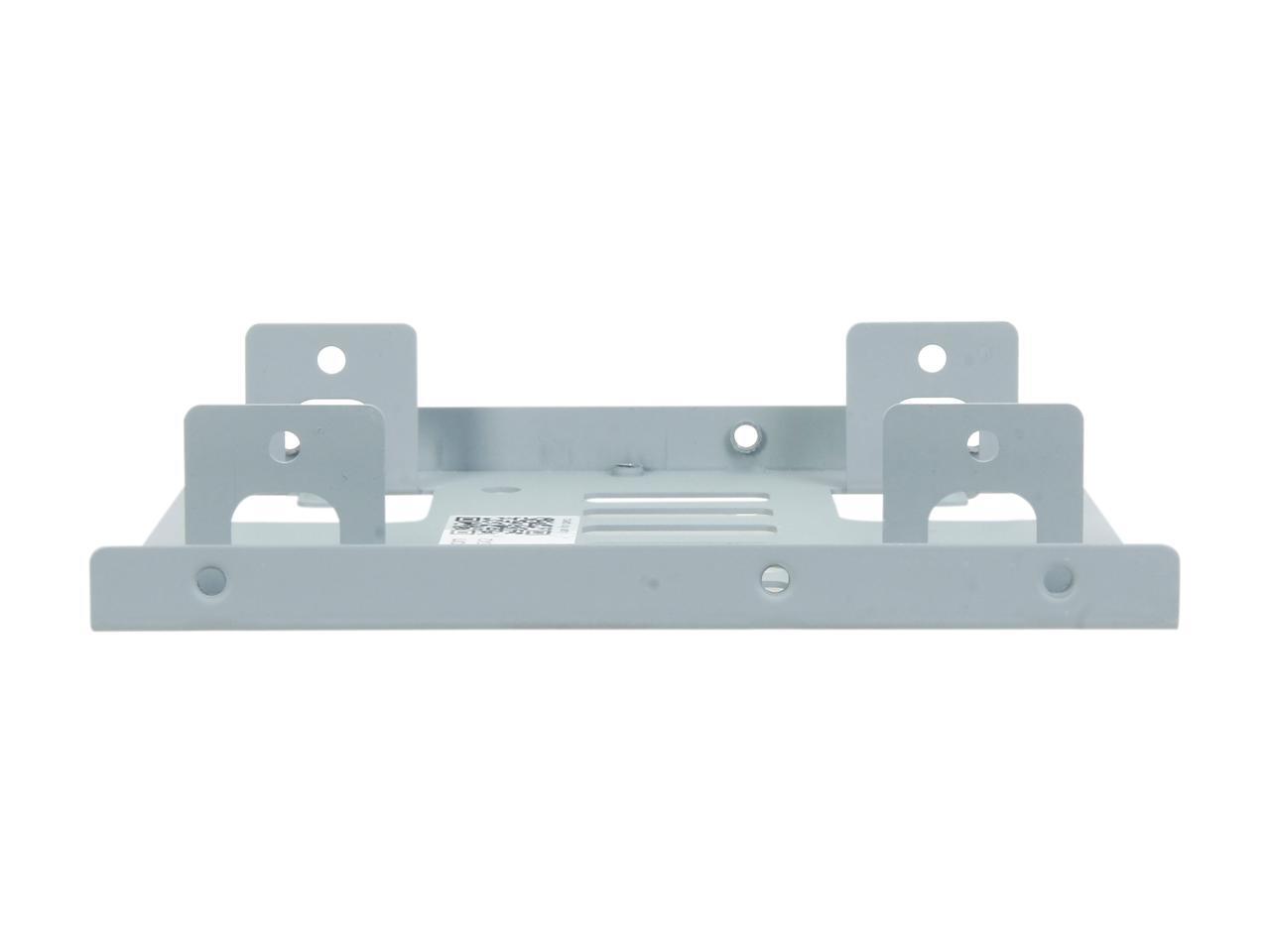 StarTech.com BRACKET25X2 Dual 2.5â€? to 3.5" Hard Drive Bay Mounting Bracket - 2.5" to 3.5" HDD / SSD Mounting Bracket w/ SATA Power and Data cabling