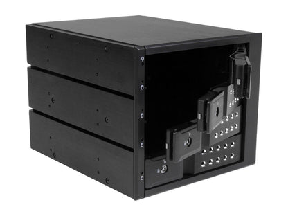 StarTech.com HSB4SATSASBA 4 Bay Aluminum Trayless Hot Swap Mobile Rack Backplane for 3.5in SAS II/SATA III - 6 Gbps HDD
