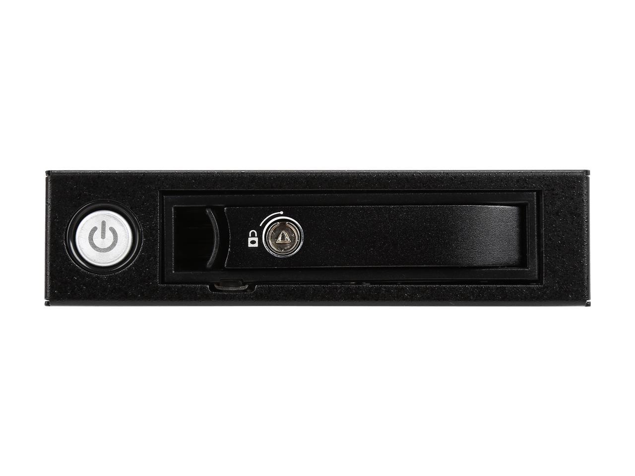 StarTech.com SATSASBP125 Mobile Rack Backplane for 2.5in SAS or SATA Drive - 5-15mm SSD/HDD - Supports SAS II & SATA III (6 Gbps) - Metal housing