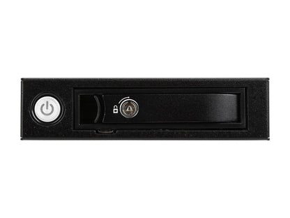 StarTech.com SATSASBP125 Mobile Rack Backplane for 2.5in SAS or SATA Drive - 5-15mm SSD/HDD - Supports SAS II & SATA III (6 Gbps) - Metal housing