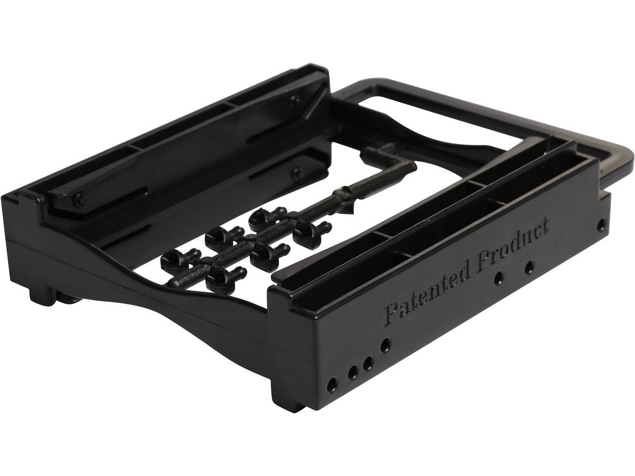 StarTech.com Dual 2.5" SSD/HDD Mounting Bracket for 3.5" Drive Bay - Tool-Less Installation - 2-Drive Adapter Bracket for Desktop Computer BRACKET225PT