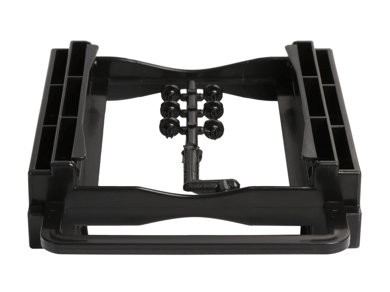 StarTech.com Dual 2.5" SSD/HDD Mounting Bracket for 3.5" Drive Bay - Tool-Less Installation - 2-Drive Adapter Bracket for Desktop Computer BRACKET225PT
