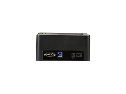 StarTech.com SDOCK1EU3P2 Hard Drive Eraser - for 2.5in / 3.5in SATA SSD/HDD - 4Kn Support - Standalone - Integrated LCD - Hard Drive Dock - SATA Dock