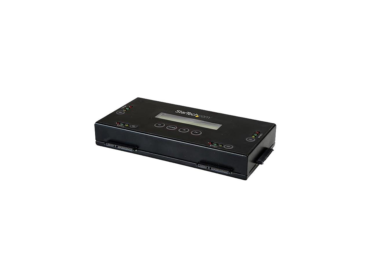 StarTech SATERASER4 Hard Drive Eraser - for 2.5in / 3.5in SATA SSD / HDD - 4 Bay - Standalone - Integrated LCD - Hard Drive Wiper - HDD Eraser