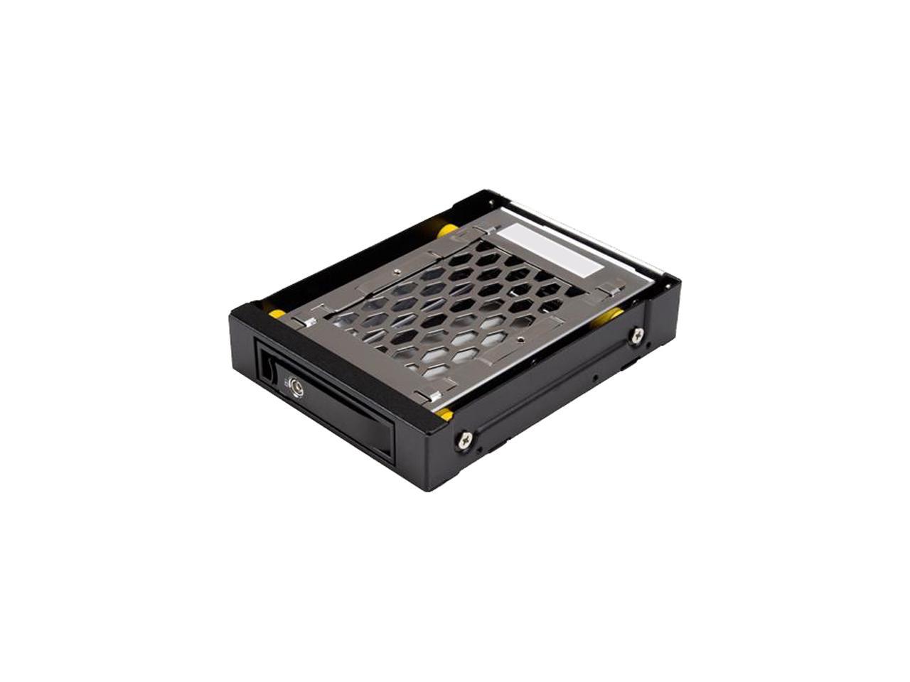 StarTech SATBP125VP 2.5 SATA Drive Hot Swap Bay - for 3.5" Front Bay - Anti-Vibration - Front Mount Design - Hard Drive Caddy - Hard Drive Rack