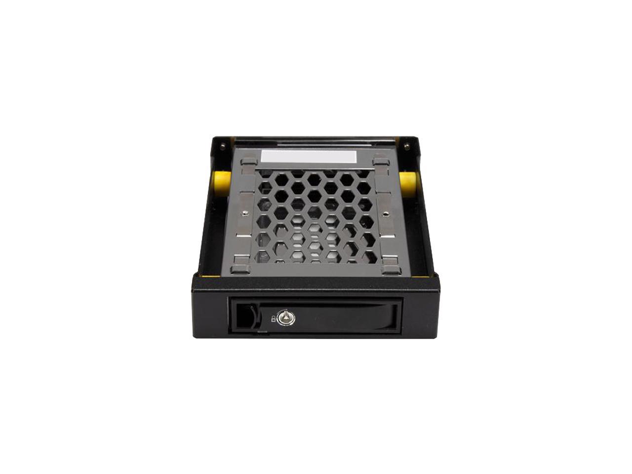 StarTech SATBP125VP 2.5 SATA Drive Hot Swap Bay - for 3.5" Front Bay - Anti-Vibration - Front Mount Design - Hard Drive Caddy - Hard Drive Rack