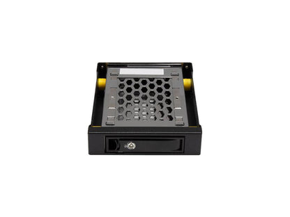 StarTech SATBP125VP 2.5 SATA Drive Hot Swap Bay - for 3.5" Front Bay - Anti-Vibration - Front Mount Design - Hard Drive Caddy - Hard Drive Rack