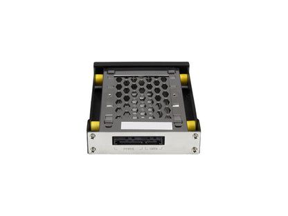 StarTech SATBP125VP 2.5 SATA Drive Hot Swap Bay - for 3.5" Front Bay - Anti-Vibration - Front Mount Design - Hard Drive Caddy - Hard Drive Rack