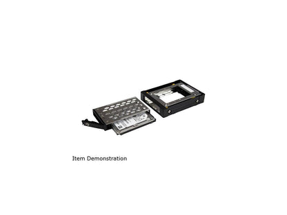 StarTech SATBP125VP 2.5 SATA Drive Hot Swap Bay - for 3.5" Front Bay - Anti-Vibration - Front Mount Design - Hard Drive Caddy - Hard Drive Rack
