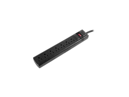 CyberPower Systems USA CSB7012 CyberPower CSB7012 Essential 7-Outlets Surge Suppressor with 1500 Joules and 12FT Cord - 7 x NEMA 5-15R - 1500 J - 125 V AC Input