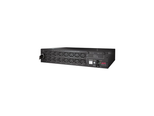 APC by Schneider Rack PDU, Switched, 2U, 30A, 208V, NEMA L6-30P, 16 x IEC 60320 C13, 230V AC - 2U - Rack Mount