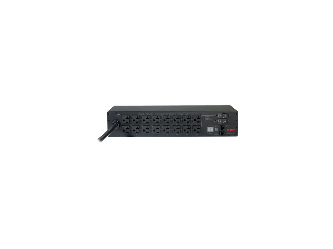 Schneider RACK PDU METERED 2U 30A 120V 16