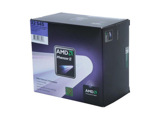 AMD Phenom II X2 545 Callisto Dual-Core 3.0 GHz Socket AM3 80W HDX545WFGIBOX Processor