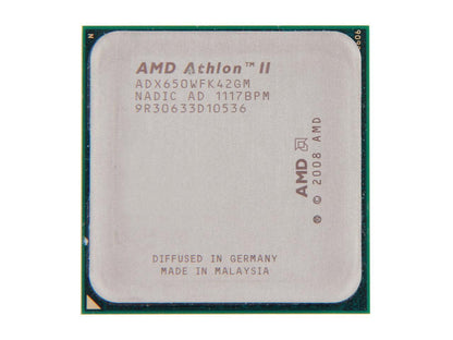 AMD Athlon II X4 650 Propus Quad-Core 3.2 GHz Socket AM3 95W ADX650WFK42GM Desktop Processor