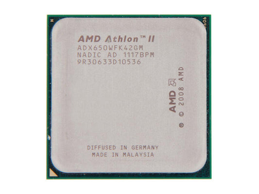 AMD Athlon II X4 650 Propus Quad-Core 3.2 GHz Socket AM3 95W ADX650WFK42GM Desktop Processor