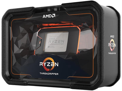 AMD 2nd Gen RYZEN Threadripper 2990WX 32-Core, 64-Thread, 4.2 GHz Max Boost (3.0 GHz Base), Socket sTR4 250W YD299XAZAFWOF Desktop Processor