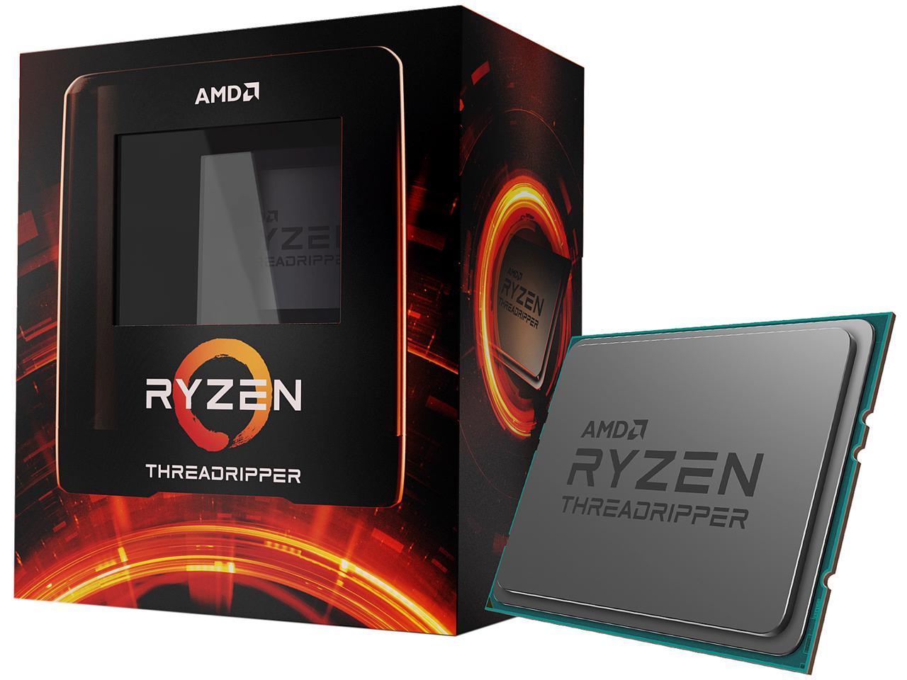AMD Ryzen Threadripper 3960X 24-Core 3.8 GHz Socket sTRX4 280W 100-100000010WOF Desktop Processor