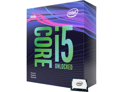 Intel Core i5-9600KF Coffee Lake 6-Core 3.7 GHz (4.6 GHz Turbo) LGA 1151 (300 Series) 95W BX80684I59600KF Desktop Processor Without Graphics