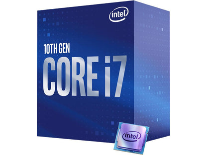 Intel Core i7-10700 Comet Lake 8-Core 2.9 GHz LGA 1200 65W BX8070110700 Desktop Processor Intel UHD Graphics 630
