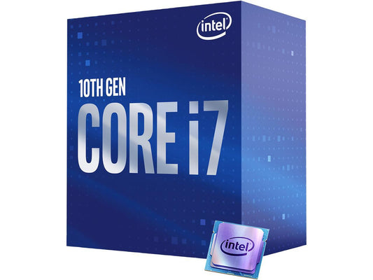 Intel Core i7-10700 Comet Lake 8-Core 2.9 GHz LGA 1200 65W BX8070110700 Desktop Processor Intel UHD Graphics 630