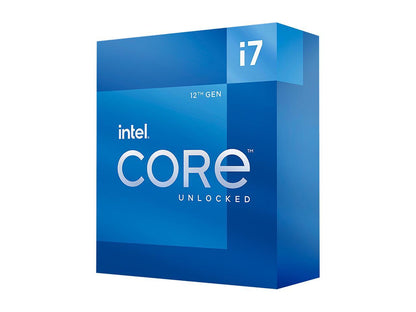 Intel Core i7-12700K - Core i7 12th Gen Alder Lake 12-Core (8P+4E) 3.6 GHz LGA 1700 125W Intel UHD Graphics 770 Desktop Processor - BX8071512700K