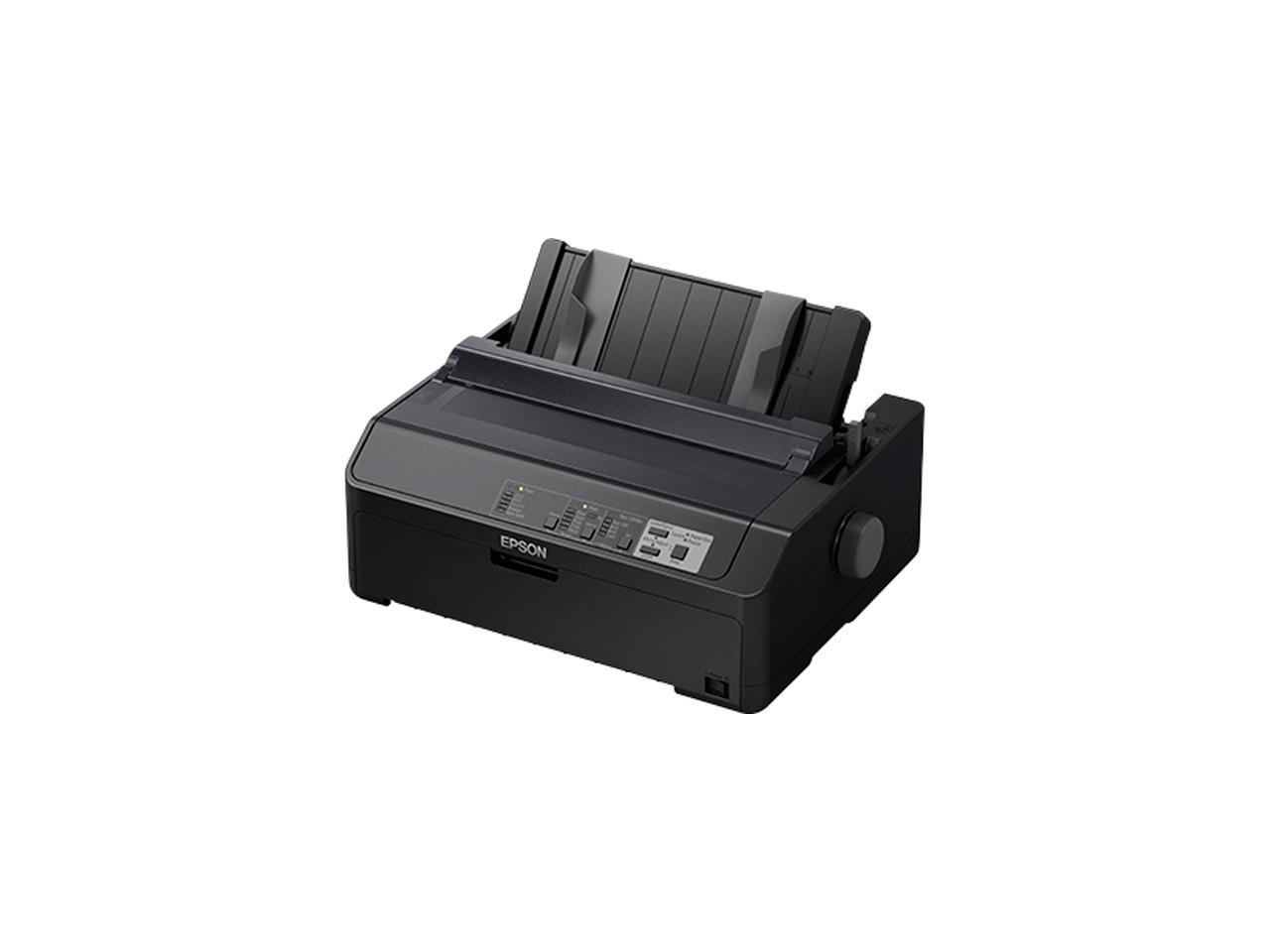 Epson - C11CF39201 - Epson LQ-590II 24-pin Dot Matrix Printer - Monochrome - 584 cps Mono - USB - Parallel