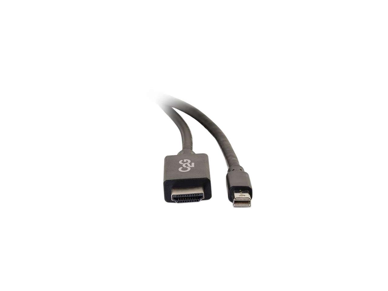 C2g 3Ft Mini Displayport To Hdmi Adapter Cable - Black - Taa