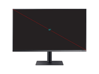 Samsung F32TU872VN 32" 4K UHD 3840 x 2160 60Hz Monitor for Business with Thunderbolt 3, HDMI, DisplayPort, USB Hub