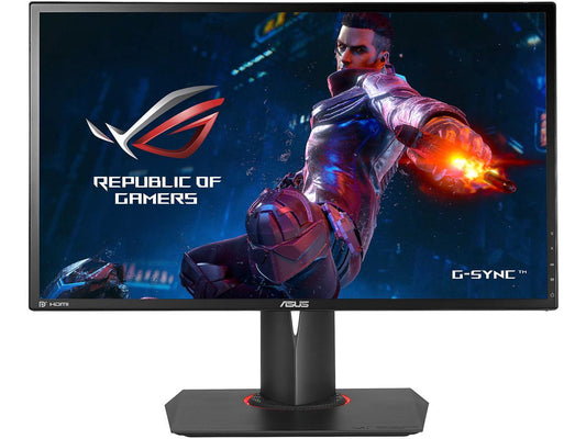 ASUS ROG Swift PG248Q eSports Gaming Monitor - 24" FHD (1920 x 1080) 1ms, Overclockable 180 Hz, G-SYNC, DisplayPort 1.2, HDMI and USB 3.0 ports