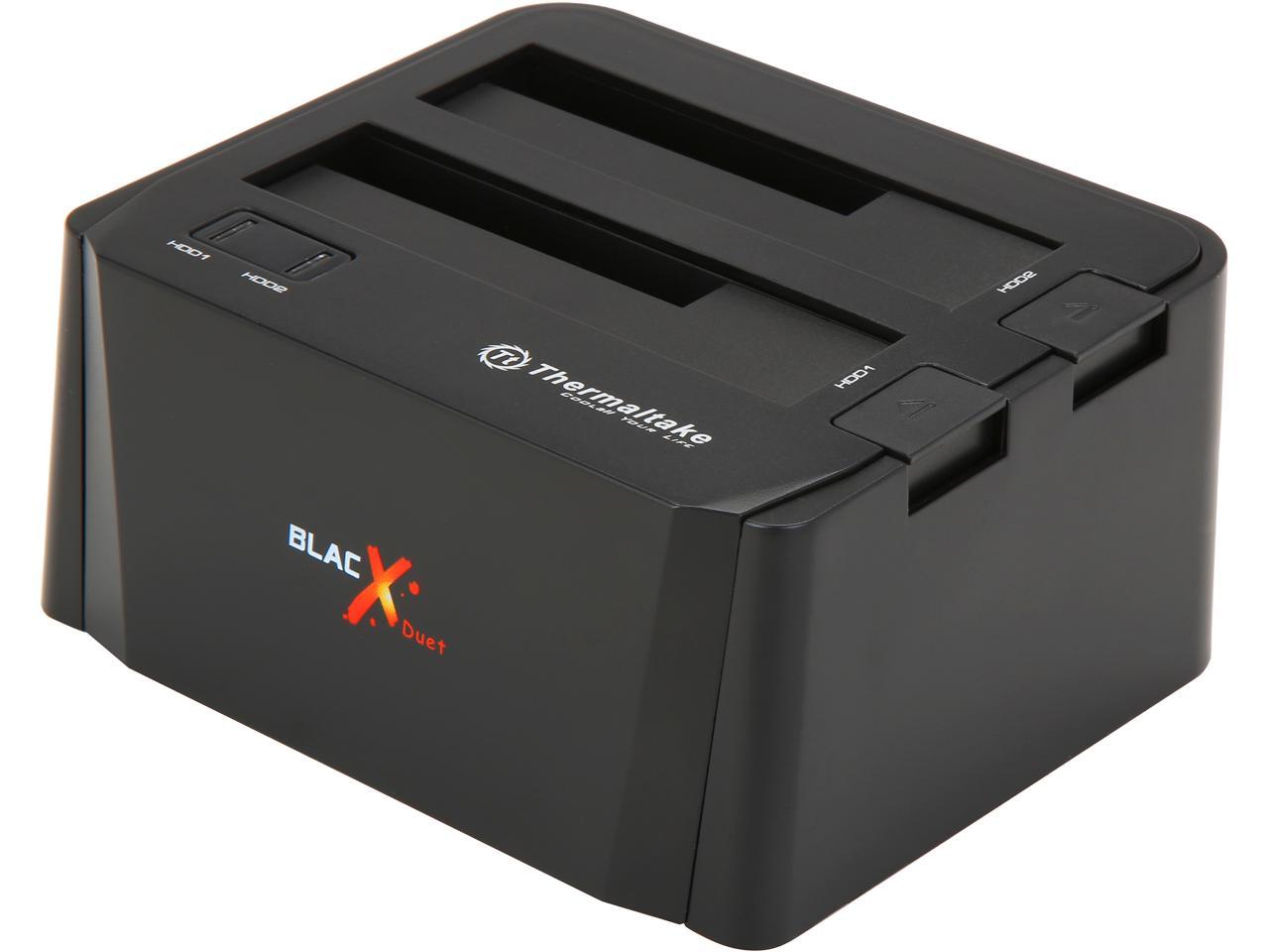 Thermaltake BlacX Duet 2.5"/3.5" SATA I/II/III USB 3.0 External Hard Drive Enclosure Docking Station ST0014U-D